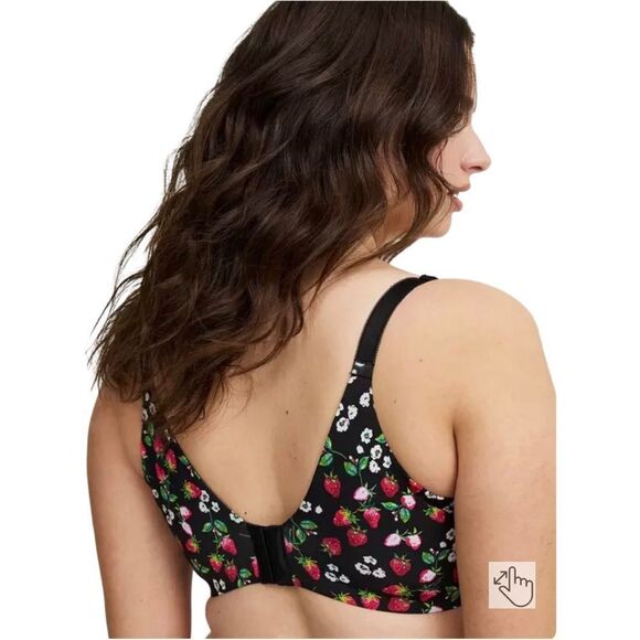 Torrid Curve Strawberry Bloom Perfect T-Shirt Bra - Picture 2 of 11